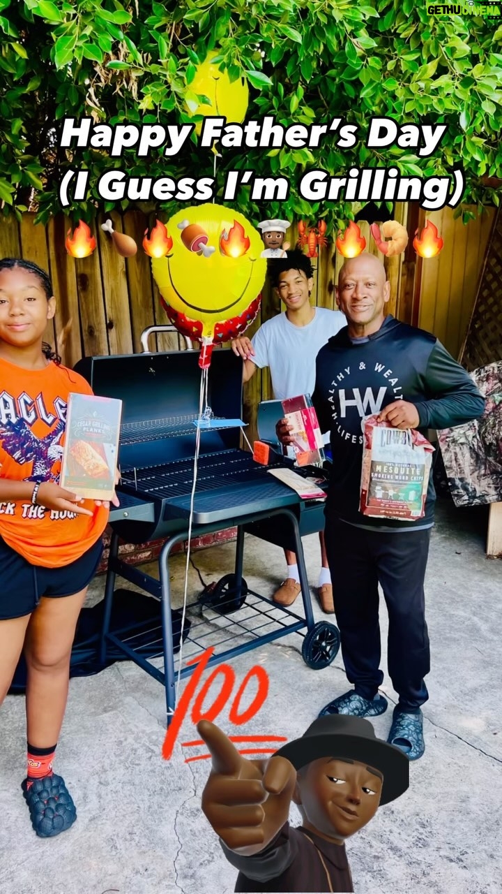 Joe Torry - 2.7K Likes - “I GUESS I’M GRILLING TODAY” HAPPY FATHER’S DAY TO ALL REAL MEN WHO ARE FATHER’S EVERYDAY👑🙏🏾💪🏾💜💯👊🏾👊🏾 #fathersday #happyfathersday #realmenonly #joetorry #superdad