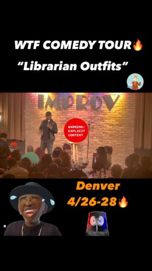 Joe Torry Instagram - HAPPY HUMP DAY 🐫 “Shout out to all my Librarians out there who need Love like everybody else💜💜😂😂 COMING YOUR WAY “DENVER” THIS WEKEND🔥🔥 #DenverImprov Denver Improv Comedy Club & Dinner Theater 4/26-28💜😂🎭🎟️💜🔥💜#JoeTorry @thedenverimprov #joetorrywtfcomedytour #joetorrydefcomedyjam #joetorrydefcomedyjam25 #thingstodoindenver #joetorrycomedy #joetorrycomedyshow #igreels  #igcomedy #librarians  #librarianlife #librarianlove #librarianoutfit #goodvibes #happyhumpday🐫