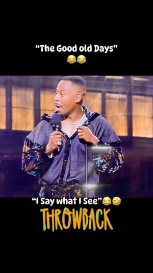 Joe Torry Instagram - THE GOOD OLD DAYS WHEN “I Said What I Saw” in front of me😂😂😂😂😂Ooops! #joetorry #joetorrydefcomedyjam #joetorrycomedy #throwback @unclerush #defcomedyjam #gayscientist #thickglasses #bigfeet #martinlawrence @martinlawrence #goodolddays  #nyc #stlouis #manhattan #90s #comedylegends #ig #igcomedy #igcomedyreels