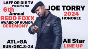 Joe Torry Instagram - CONGRATULATIONS TO @joetorry ON RECEIVING THE 6TH ANNUAL REDD FOXX AWARD OF HUMOR THIS DECEMBER IN ATLANTA!  THE STARS ARE COMING OUT! Special Award being presented to Las Vegas comedian/activist Sweet Lou Collins ! Plus as always we’re turning up for the birthday celebration of comedic legend Redd Foxx ! Mark Your Calendars!  More details coming soon!!!! #ItsACelebration #GladneyMgtGroup