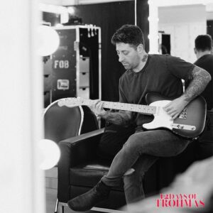 Joe Trohman Instagram - For the final day of Trohmas, we’re giving away the whole enchilada...and by enchilada I mean a guitar I played while touring on Take This To Your Grave. This is the big one folks. To enter for your chance to win comment below with your favorite track off of Take This To Your Grave. That’s it. Super easy. 
We’ll pick a winner tomorrow at 12p PST and my friend Jeff will DM the winner from this account to get their info! Good Luck! 

📸 @elliottxingham