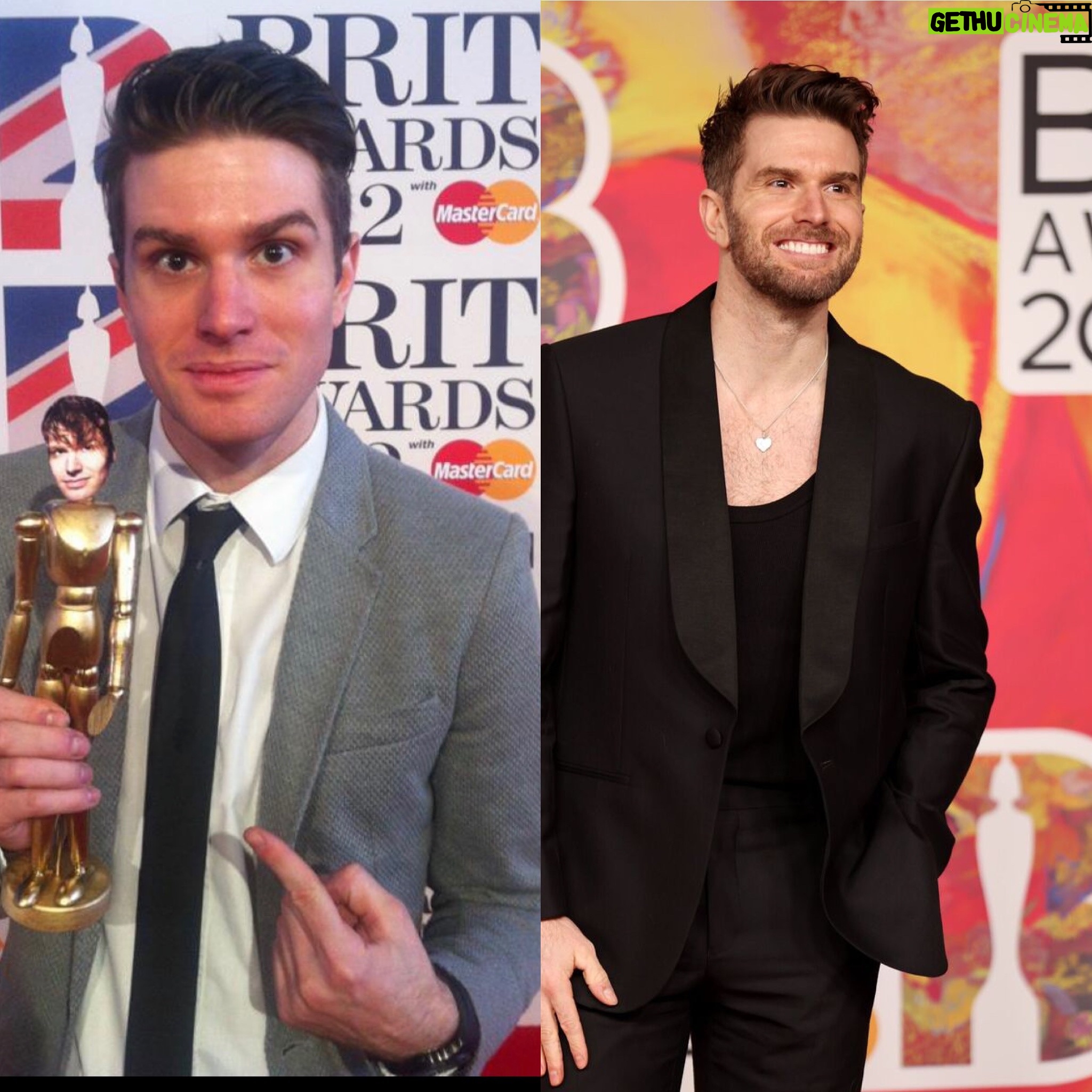 Joel Dommett - 10.4K Likes - Brits 2012 vs Brits 2024 - yes, the beard will stay until I die.