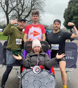 Joel Dommett Instagram - A great Half Marathon with some great comedians.. Got a PR of 1.33ish.. was VERY WET