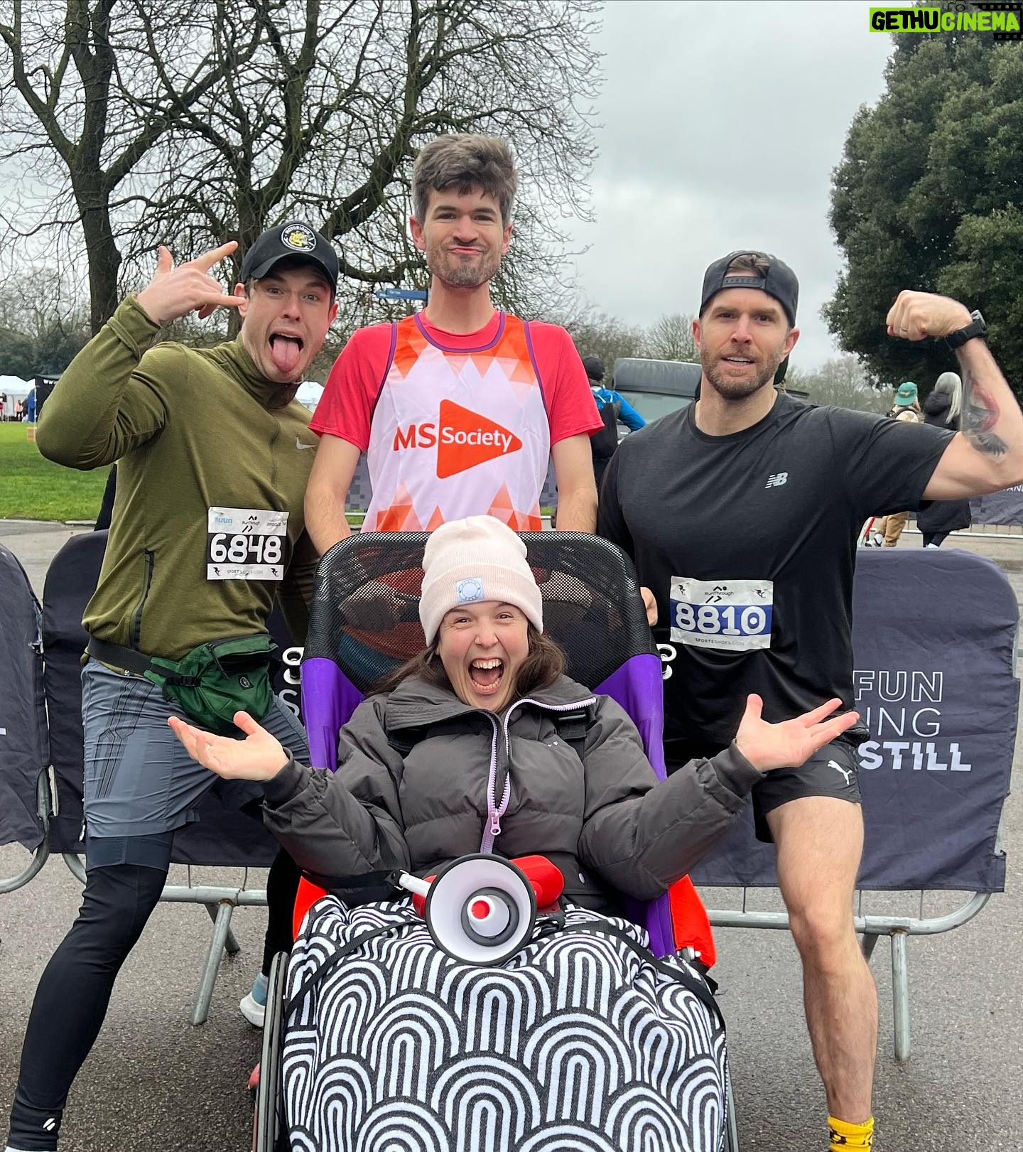 Joel Dommett - 12.5K Likes - A great Half Marathon with some great comedians.. Got a PR of 1.33ish.. was VERY WET