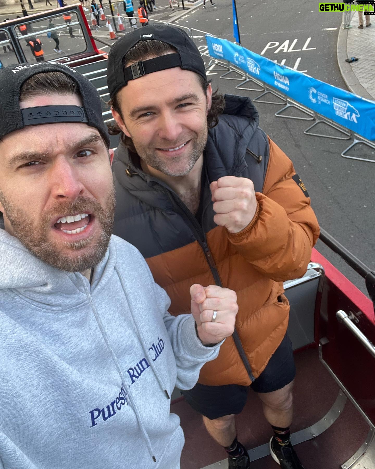 Joel Dommett - 17.9K Likes - Loved the 10k @winterrunseries - got a 39.06 PB - and yes I’ve been hanging out with McFly a lot recently.