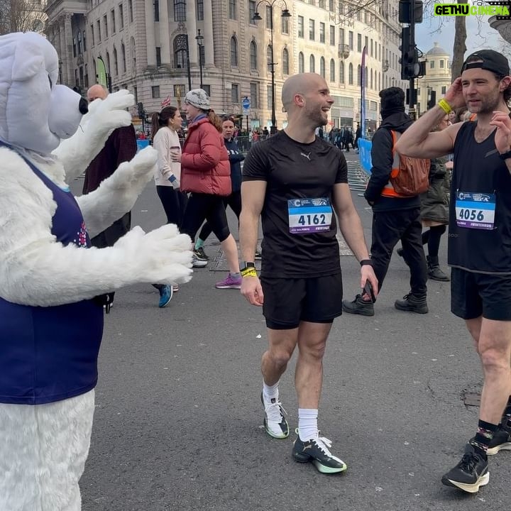 Joel Dommett - 17.9K Likes - Loved the 10k @winterrunseries - got a 39.06 PB - and yes I’ve been hanging out with McFly a lot recently.