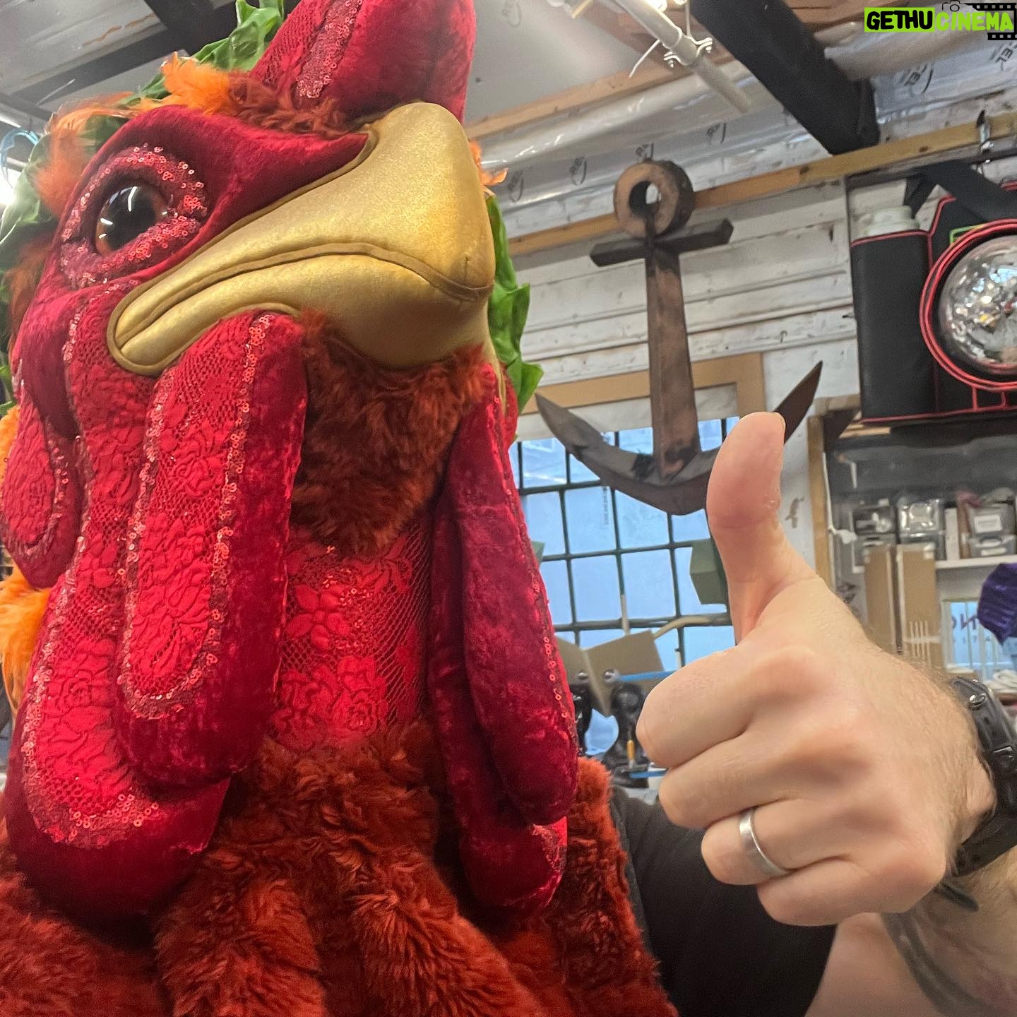 Joel Dommett - 11.8K Likes - Finally after 5 series I managed to go and visit the incredible people at @plungecreations who make all Masked Singer costumes! What an incredible job! Some exciting news coming soon involving one of the costumes… 🤓