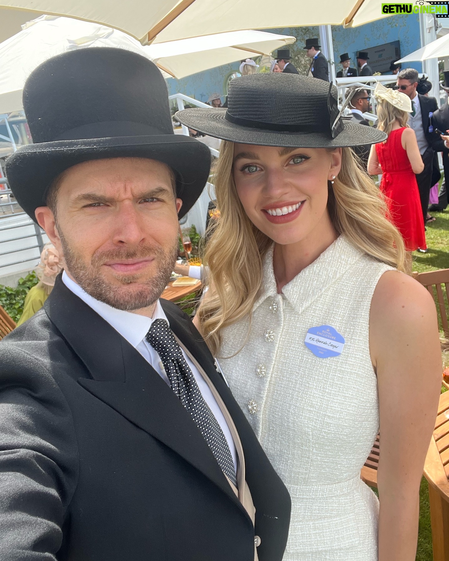 Joel Dommett - 15.5K Likes - My first time wearing a top hat since a school play in 1998. Royal Ascot was FUN! It’s like Bridgeton without the sexy stuff