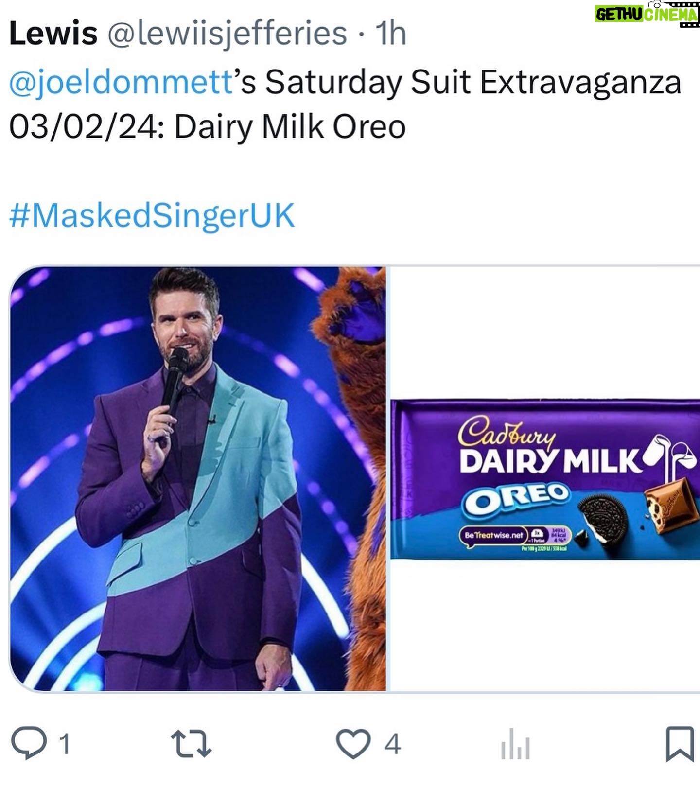 Joel Dommett - 6.1K Likes - This weeks suit tweets! 🤣🤣🤣