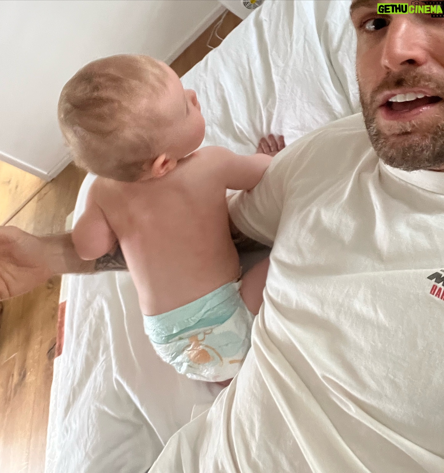 Joel Dommett - 5.3K Likes - Pampers asked me to take some selfies with Wilde this Father’s Day. Let’s call this - Live, Laugh and leak free sleeps Download pampers club app, tap on scan , type NEWPANTS6OFF to get £6 off pampers nappy pants (Terms conditions apply hashtag #ad)
