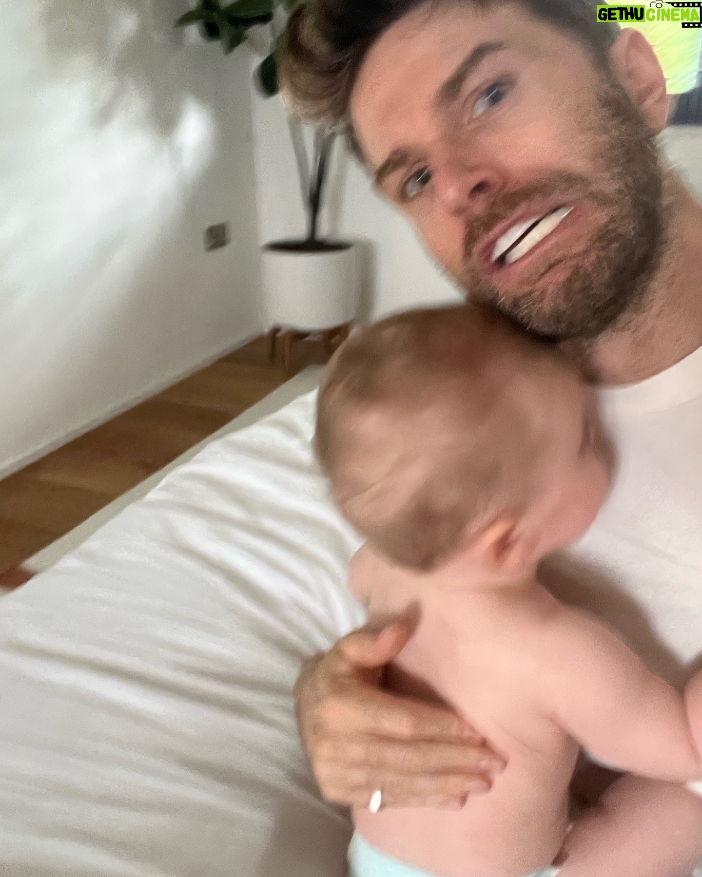 Joel Dommett - 5.3K Likes - Pampers asked me to take some selfies with Wilde this Father’s Day. Let’s call this - Live, Laugh and leak free sleeps Download pampers club app, tap on scan , type NEWPANTS6OFF to get £6 off pampers nappy pants (Terms conditions apply hashtag #ad)