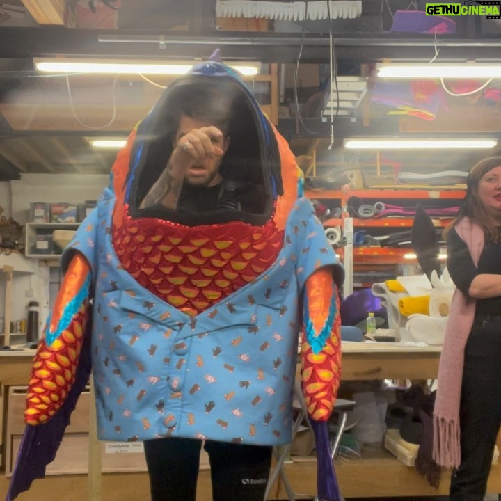 Joel Dommett - 11.8K Likes - Finally after 5 series I managed to go and visit the incredible people at @plungecreations who make all Masked Singer costumes! What an incredible job! Some exciting news coming soon involving one of the costumes… 🤓