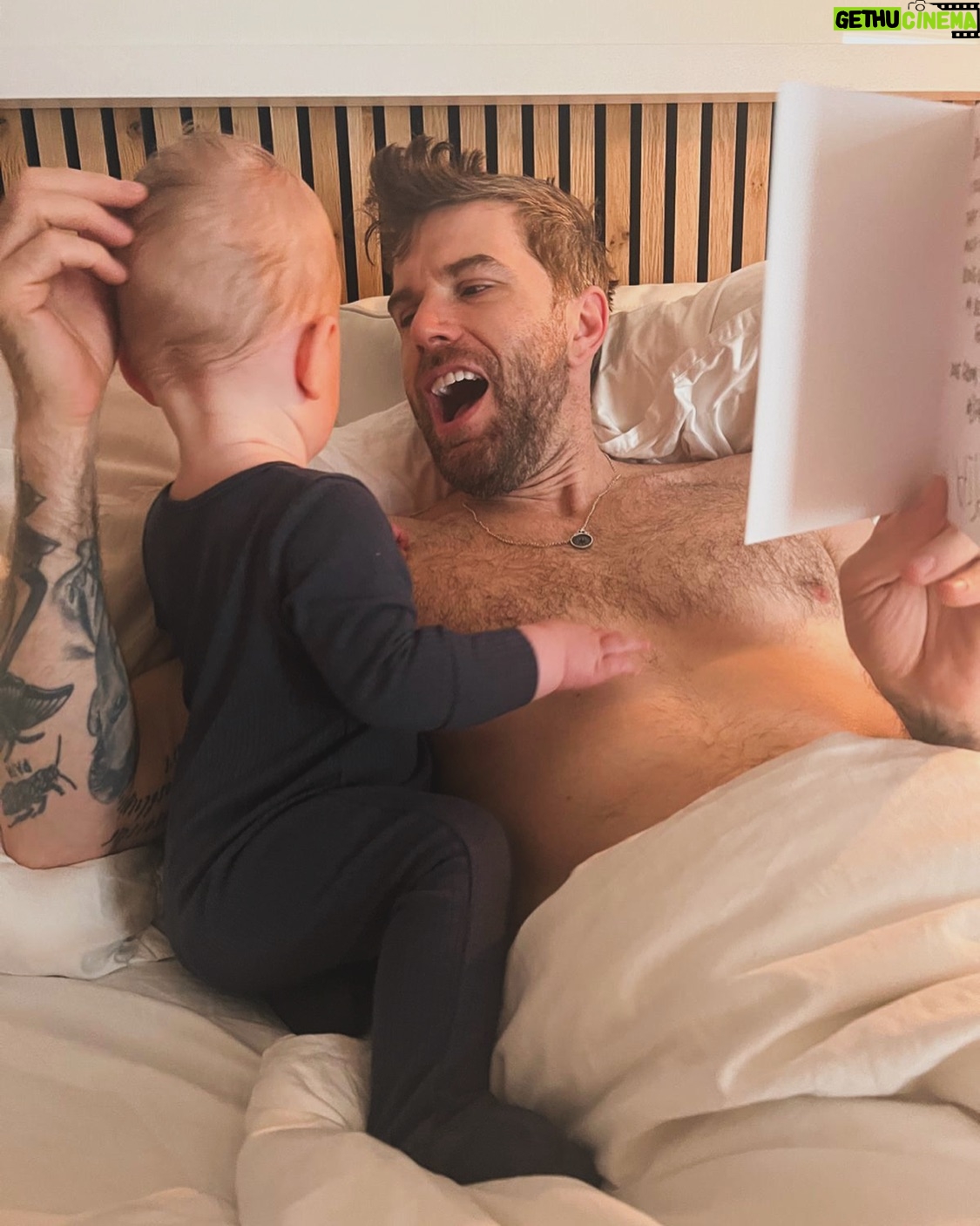 Joel Dommett - 25.3K Likes - My first birthday card from the little dude*
*written entirely by wife