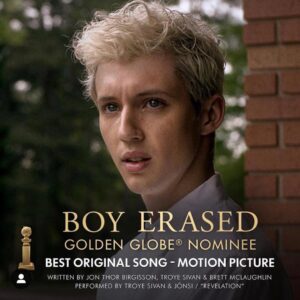 Joel Edgerton Instagram - Thrilled for @BoyErased’s Golden Globe nominations! Congrats to Lucas for his Best Actor and @iamjonsi and @troyesivan for their Best Original Song. Thanks to the HFPA for the recognition!