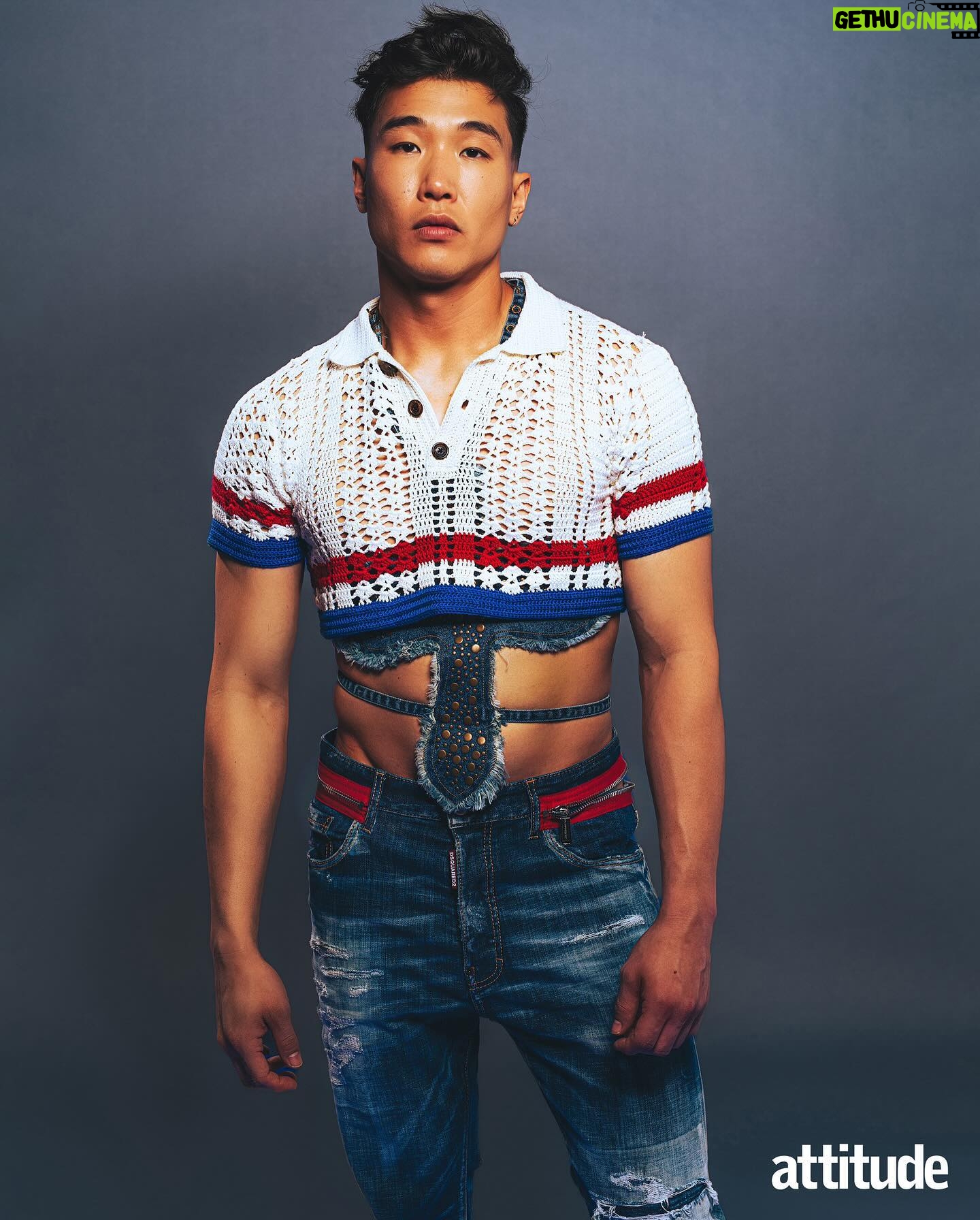 Joel Kim Booster - 16.2K Likes - Rogue little curl making its official print debut in this month’s edition of @attitudemag! Thank you so much for the cover treatment and the profile. At this point you have a full 360 view of my inner life, such as it is. Somebody update my Wikipedia page.
Words: @mralastairjames
Photography: @taylormillerphoto
Fashion Direction: @josephkocharian
Styling: @wojciechchristophernowak
Hair and Makeup: @kimiduncan at @artdepartagency
Photography Assistant: @theycallmehip
Fashion Assistant: @chanceybridges