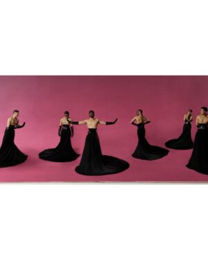 Joel Kim Booster Instagram - A few shots from my profile in @washingtonpost a few weeks ago. I swear to god you won’t have to see my goddamn face for a long time after this one. Link in my bio. I’m sorry but in that gown? You can’t tell me shit. 

Pictures by genius @wattphoto styling by goddess @ayumiperry and mug stamped by @colleendominique.