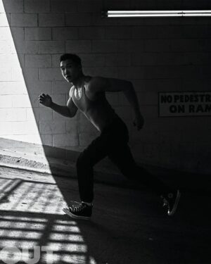 Joel Kim Booster Instagram - @outmagazine cover   profile shot by @ramonchristian.photo and written by @raffyermac. 

A couple months ago Ramon and I got together to do a shoot before he left for New York. I initially thought I’d end up with a few thotty pictures for Instagram and that would be that. I showed up sweaty and disheveled in the clothes I was wearing after a long day of running around LA, brought exactly one extra pair of shorts, did my hair quickly in the bathroom, then about 90 minutes later we were done. Ramon mentioned as I was leaving he might try to sell the pictures to gay zine or something like that but never did I imagine it would end up on a cover. 

The profile covers a lot, but centers mostly around my insecurity in this moment in my life. I don’t feel like I deserve this or pretty much any of accolades that have come my way over the past couple of years and this cover is included in that. That’s not to say I’m not grateful, I just want you to know I think this is all crazy too. But thank you to OUT for thinking otherwise. 

(FYI: not an eligible bachelor, the layout is a fail unfortunately. Still very much taken). 

Read the full profile, link in my bio.