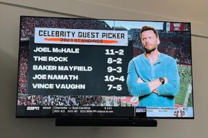 Joel McHale Instagram - Shoot! Should have done my Road-Runner cartoon impression to Las Vegas after  #collegegameday last week.  #uwhuskies GO DAWGS