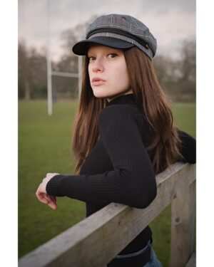 Joelle Instagram - "Things are not always what they seem; the first appearance deceives many..." - Phaedrus 👼
. 
. 
. 
#girl #hat #wig #brunette #turtleneck #eyeliner #makeup #joelle #famousquotes #quote #plato #phaedrus