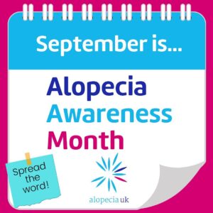 Joelle Instagram - Today is an important day. It's the 1st day of September which is the start of Alopecia Awareness Month! When I found out that I had alopecia at the age of 8, I never thought in a million years I'd feel the way I feel now about who I am. Sometimes things happen in life that are out of your control, but that doesn't mean you can't control how you live your life. It's your journey and no one else's! Support your family and friends to accept each other for who they are and celebrate who you are, no matter what your perception of beauty is ❤️❤️ To find out more about alopecia and get involved this month, visit @alopeciauk ❤️❤️
.
.
.
#alopecia #alopeciauk #alopeciaawarenessmonth #alopeciaawareness #joelle #september #awareness #celebrate #family #friends #spreadtheword