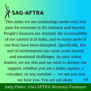 Joely Fisher Instagram - My letter last night to my union siblings…on this my sister #carriefisher heavenly birthday. #onedaylongeronedaystronger #solidarity #mentalhealthawareness #CarrieOnForever #checkinonyourstrongfriends #mentalhealthwarrior #ivegotyourback #67 #aslongasitfuckingtakes #family #MadameSecretary