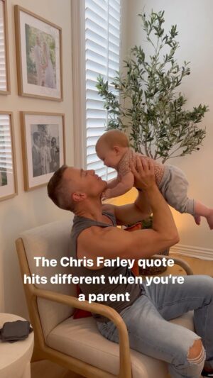 Joey Lawrence Instagram - It’s all fun and games until 3am 😂😂 just kidding- she’s cute at all hours #dadlife #sleep