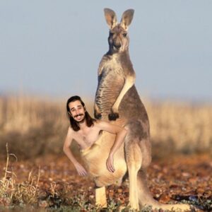 Joey Richter Instagram - 📌Fact: I’ll be in Australia for the first half of September 🇦🇺 📌ANOTHER FACT: I’m 90% sure I have a pretty bangin’ Australian Accent 🍤 So…what’s the logical thread between these two truths?? 🧶 It’s obvious really: if anyone books a @cameo with me between September 1st & 16th, I’m doing the whole thing in an Australian accent 🏜️🤠 Will I regret this decision?? Nah! 🤙🏼👨🏻‍🎤 Will YOU regret this decision? TBD! 🤦‍♀️ Head to the 🔗in my bio📲 to put my skills to the test! 🔬🧮
.
.
🚨PS - Remember to always book online! 💻 Booking Cameos via the app takes an unnecessary cut from creators 🚫💸
.
.
#Cameo #PersonalizedVideos #HorribleAccents #FeatsofActorStrength #JoeyasaJoey #Kangaroo #Australia