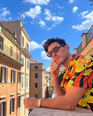 Joey Zauzig Instagram - Euro Joe activated 🇫🇷 it is giving eat pray love at this point