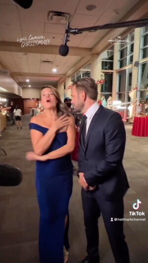 John Brotherton Instagram - it’s Magic… 
🎥🎅💞🎬🍿
#lightscamerachristmas 
@hallmarkchannel 
tonight! Nov5 8/7c