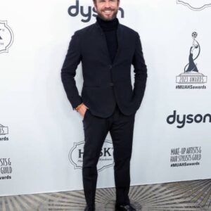 John Brotherton Instagram - Recently had the honor of presenting at the Make-Up & Hair Stylist Awards. These people are so rad. The artistic magicians whom we entrust our likeness. They see the best of us, and the worst of us. Our confidants, our therapists, our plus one’s, our ego boost, our sounding board, our support. They’re like a really cool cousin you get to work with. Here’s to you 🥂 
@local_706 @muahs_awards 
.
.
.
#muahawards 
#local706 
#hairstylist 
#makeupartist