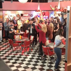 John Brotherton Instagram - Celebrating 35 years of #fullhouse 🎉❤️🎂
I feel so blessed, and darn lucky, to have had the honor to share the stage with these amazing people. I love them all! And am grateful for every one, and every memory… 🙏
#fullerhouse 
@fullerhouse