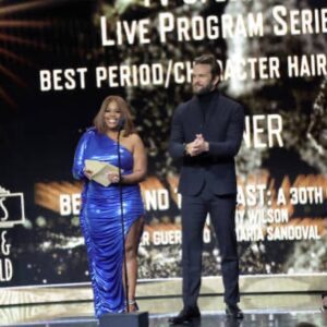 John Brotherton Instagram - Recently had the honor of presenting at the Make-Up & Hair Stylist Awards. These people are so rad. The artistic magicians whom we entrust our likeness. They see the best of us, and the worst of us. Our confidants, our therapists, our plus one’s, our ego boost, our sounding board, our support. They’re like a really cool cousin you get to work with. Here’s to you 🥂 
@local_706 @muahs_awards 
.
.
.
#muahawards 
#local706 
#hairstylist 
#makeupartist