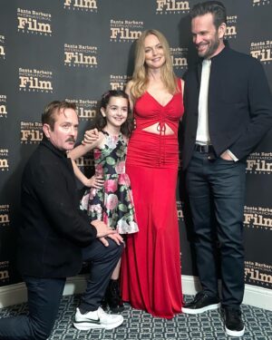 John Brotherton Instagram - What a night! Thank you @imheathergraham for everything. You rock. It was an honor 🙏❤️ And thank you @officialsbiff for having us. #ChosenFamily 
.
.
.
.
Styled by 
@ragandbone 
#ragandbone 
😎👌 
#knitprospectcardigan
#fit2aerostretch
#harveycrew
#ruggedbelt
#perrylaceup