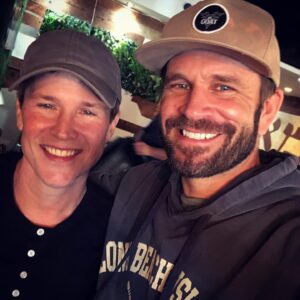 John Brotherton Instagram - Deej! where you at?!?
#booyaboyz
#fullerhouse 
#bestfrienimies 
#boop
@scottweinger