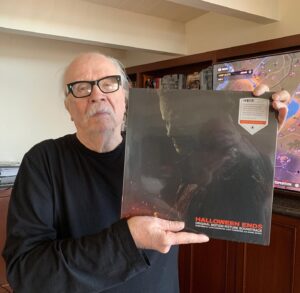 John Carpenter Instagram - Just received my copies of HALLOWEEN ENDS- the soundtrack to the finale of David Gordon Greens Halloween triology, composed by @ludrium & @daniel_davies and myself! have you picked up your copy yet? @sacredbones 

#halloweenends