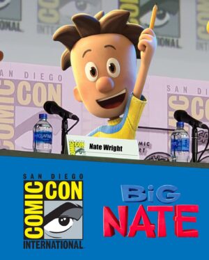 John Cohen Instagram - Fun day at Comic Con, awesome BIG NATE panel, and great to see so many friends. 💥 #sdcc