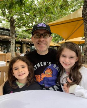 John Cohen Instagram - Best Father’s Day! Lunch & a movie. ❤️❤️