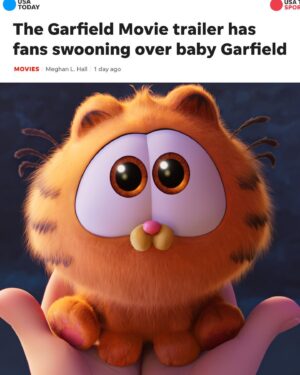 John Cohen Instagram - Love seeing all of the amazing Baby Garfield fan art! Check out these super talented artists. 🧡😻
