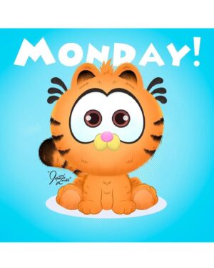 John Cohen Instagram - Love seeing all of the amazing Baby Garfield fan art! Check out these super talented artists. 🧡😻