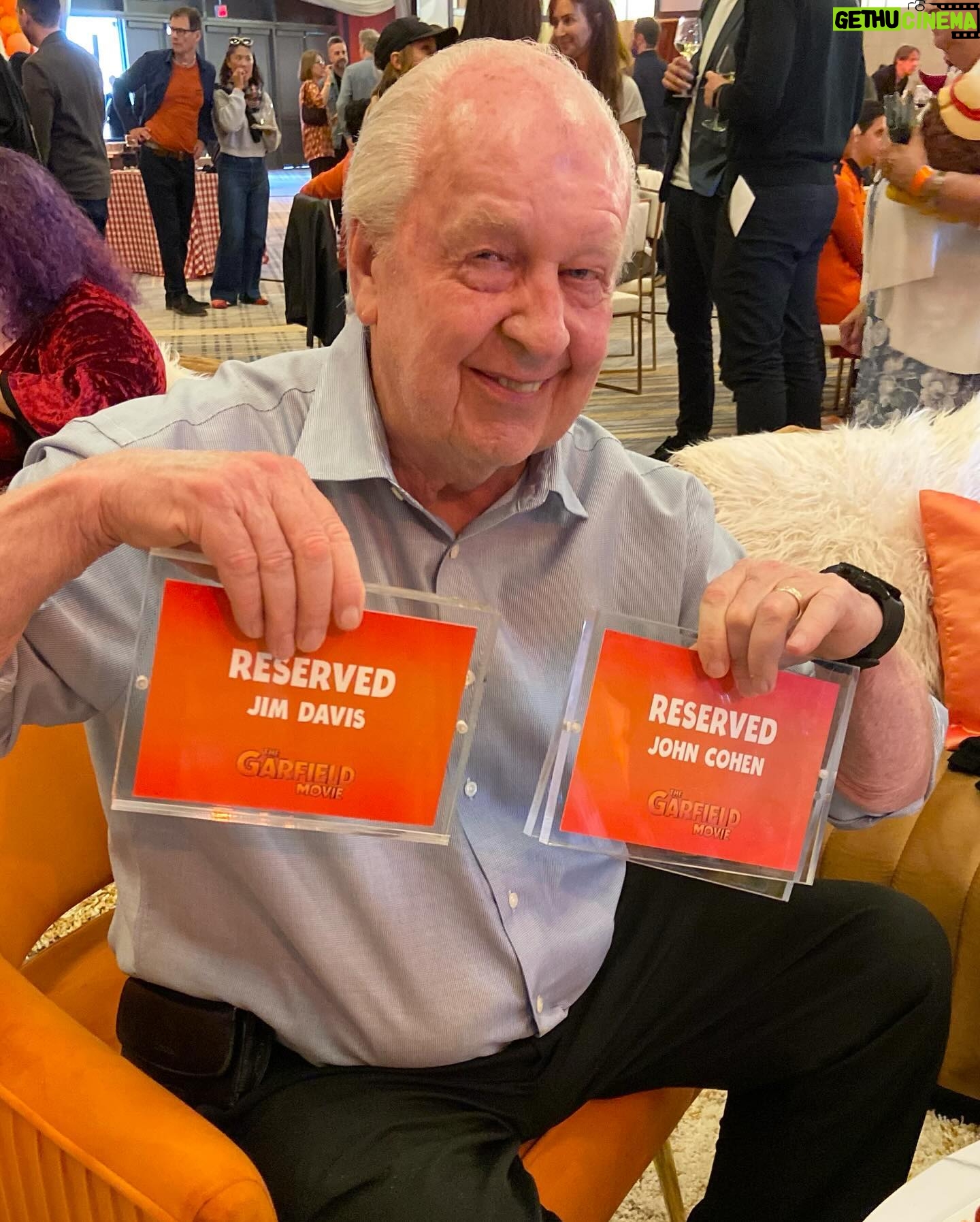 John Cohen - 4.4K Likes - Amazing Premiere of #TheGarfieldMovie! 🧡