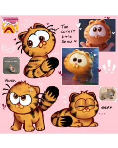 John Cohen Instagram - Love seeing all of the amazing Baby Garfield fan art! Check out these super talented artists. 🧡😻