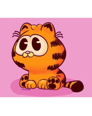 John Cohen Instagram - Love seeing all of the amazing Baby Garfield fan art! Check out these super talented artists. 🧡😻