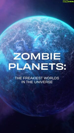 John D. Boswell Instagram - Zombie planets: The freakiest worlds in the universe. 🧟‍♂️ When massive stars explode in violent supernovas, they wipe out any nearby planets — but sometimes, the leftovers debris from this catastrophe can cool and condense, eventually forming entirely new worlds: zombie planets, built from the ashes of the dead. 

2,300 light years away, an ancient pulsar harbors 3 potential zombie worlds: Draugr, Phobetor, and Poltergeist. The intense X-ray radiation from their dead star, combined with the strobing light of the spinning pulsar poring over the surface, would make these planets appear truly alien to anyone who dares to visit. 

A clip from THE SIGHTS OF SPACE: now streaming on YouTube and melodysheep.com
