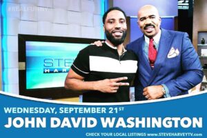 John David Washington Instagram - Thank you Chicago! Thank you Mr.  Harvey 
#kingsofcomedy #nuffsaid