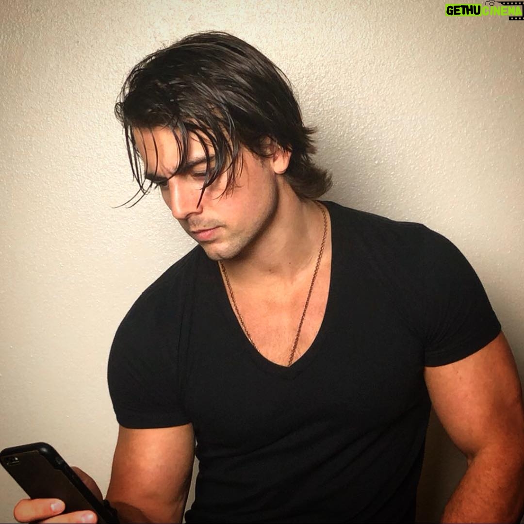 John DeLuca - 10.8K Likes - Audition tape: featuring incredibly tight shirt and unnecessarily deep v-neck.