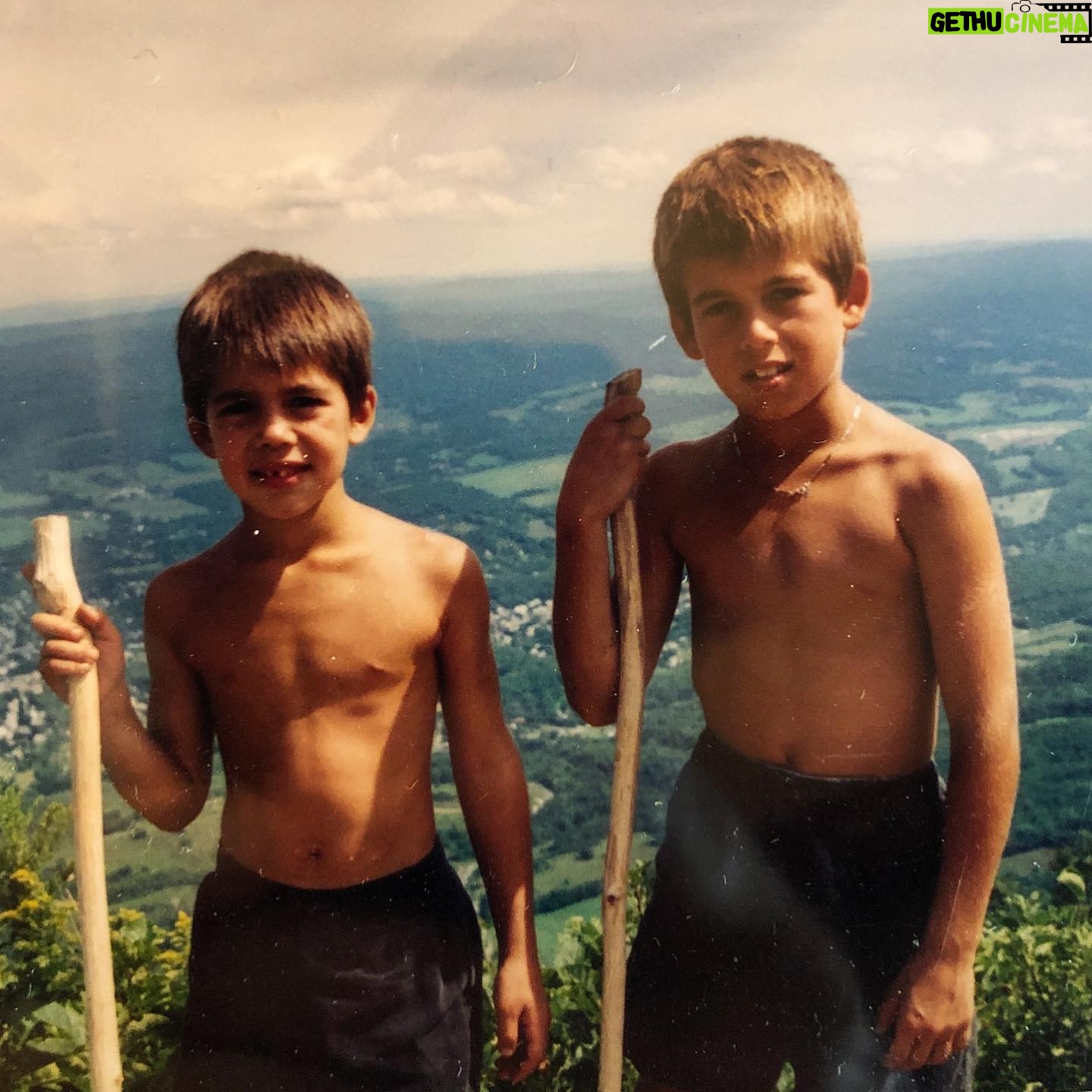 John DeLuca - 12.1K Likes - He’s always known he was gonna be way stronger than me. I mean look at that flex. And then look at mine - has less effort ever been put into flexing for a photo? Doubt it. He’s been putting me to shame since day 1.
.
Happy birthday, brother. We can whittle some more super cool walking sticks for a Cali Moto/hiking adventure soon. Keep being a freakin’ legend 👊🏼
.
.
Swipe ➡️ to see @daved311 get way more jacked then me 💪🏼😜
#tbt #glowup