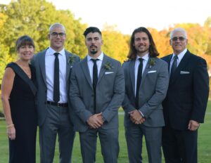 John DeLuca Instagram - Hell of a wedding weekend! Huge congrats to @jdeluca_ and @jessmandzik - it was the perfect way to cap off my 6 weeks on the east coast!