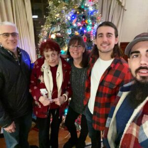 John DeLuca Instagram - Being on the east coast with my fam for the holidays is always my favorite part of the year. I eat ungodly amounts of steak/pasta, drink lots wine, cuddle the hell out of the pups, and, of course, spend QT with the fam. 
After 3 weeks, I’m finally back in LA feeling recharged and ready for the new year. Hope everyone’s 20’ is off to a great start.