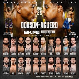 John Dodson Instagram - 🙏 A flyweight title fight headlining a STACKED BKFC card?! Yes, please!!

The Magician John Dodson defends the 125lb crown in Albuquerque this Friday🎩👊

[ #BKFC59 | Watch with #TrillerTV  ]