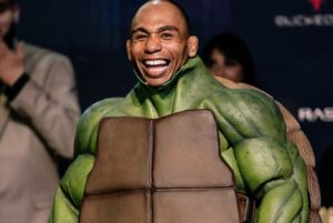 John Dodson Instagram - Who’s your favorite turtle #tmnt @onlyfans #athlete @bareknucklefc